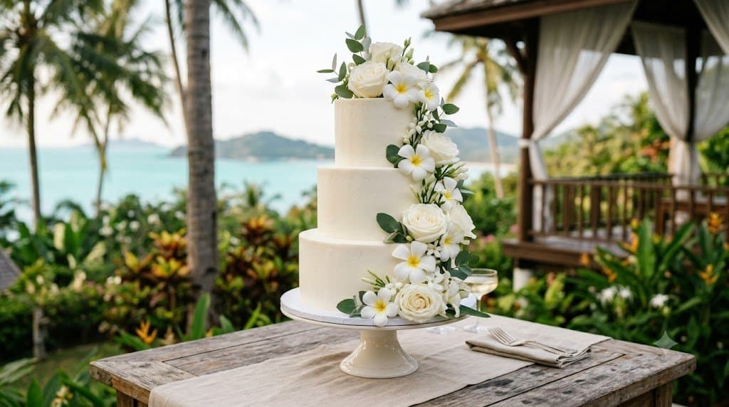 Wedding cakes in Koh Samui
